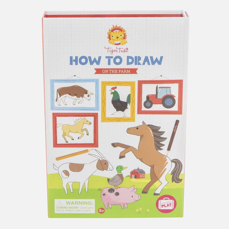 HOW TO DRAW - ON THE FARM